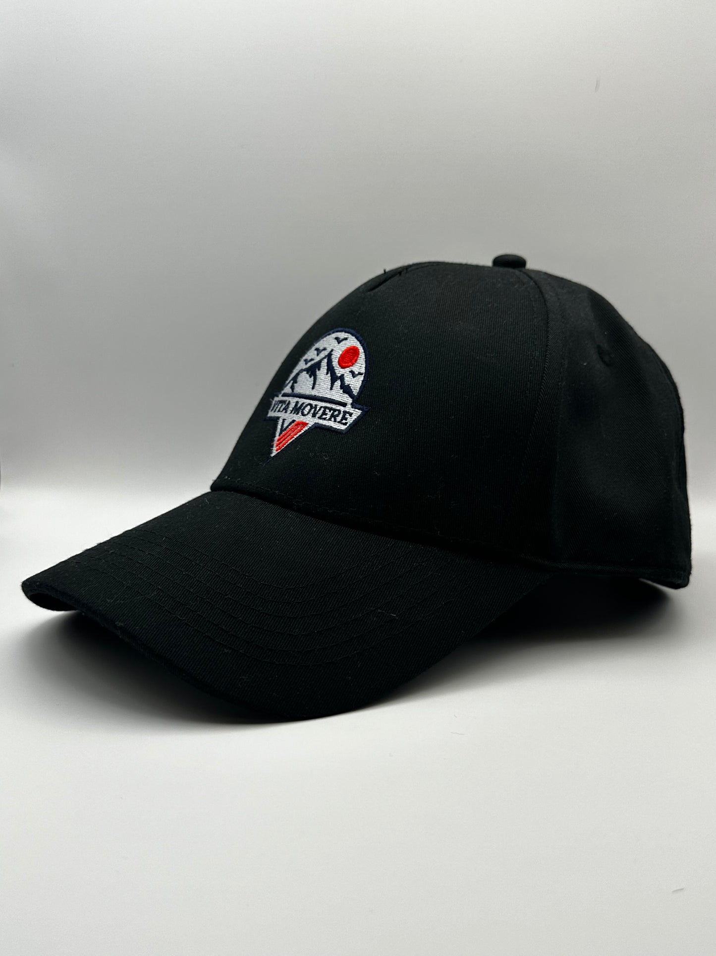 Vita Movere Premium Logo Cap, Black